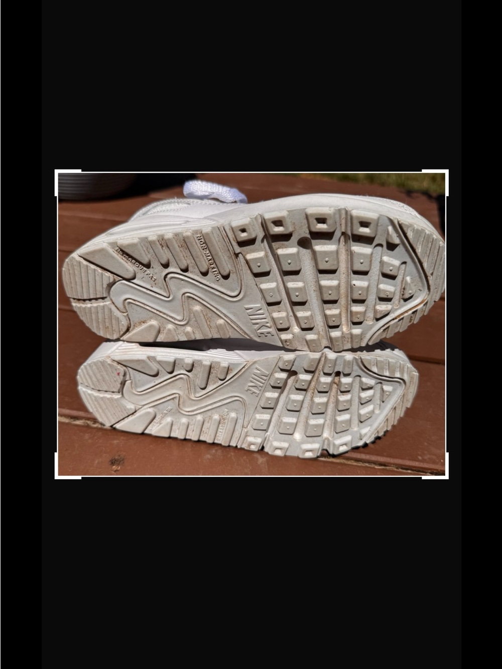Nike Kids White Leather Sneaker with Lace-Up Design - Picture 3 of 7